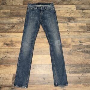 RALPH LAUREN Blue Label Size 26 Thompson 650 Straight Leg Button-fly Jeans